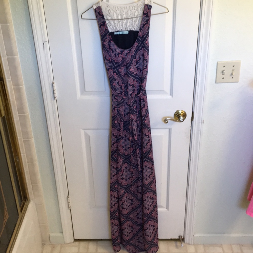 A maxi dress
